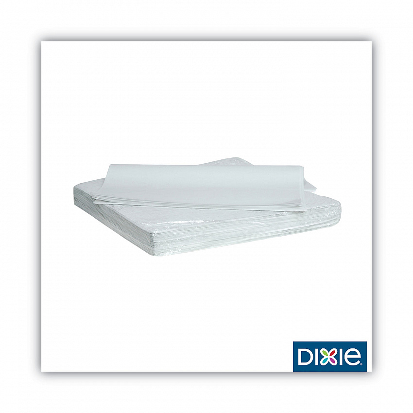 All-Purpose Food Wrap, Dry Wax Paper, 14 x 14, White, 1,000 Sheets/Pack, 4 Packs/Carton (GRC1414)