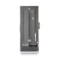SmartStock Dining Utensil Dispenser, Holds 120 Knives, 10 x 8.78 x 24.75, Smoke (SSKPD120)