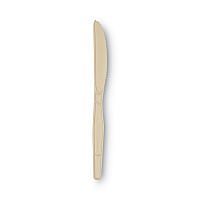 SmartStock Plastic Cutlery Refill, Series-O, Mediumweight Knife, Beige, 40/Pack, 24 Packs/Carton (SSK11B)