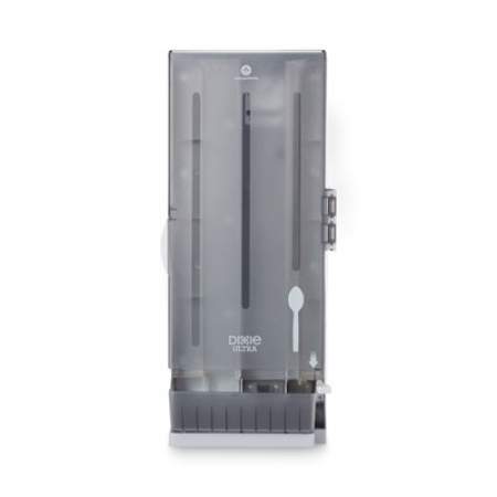 Dixie SmartStock Utensil Dispenser, Spoon, 10 x 8.78 x 24.75, Smoke (SSSPD120)