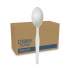 Dixie SmartStock Plastic Cutlery Refill, Spoon, Natural, 40 Pack, 24 Packs/Carton (SSCS71)