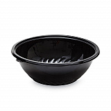 Caterline Pack n' Serve Plastic Bowl, 320 oz, 16" Diameter x 5.5" h, Black, Plastic 25/Carton (APB320BL)