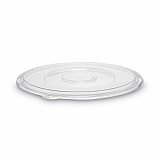 Caterline Pack n' Serve Plastic Lids, Flat Lid, 16" Diameter, Clear, 50/Carton (APB320FLAT)