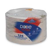 Dixie Pathways Soak Proof Shield Heavyweight Paper Plates, 8.5" dia, Green/Burgundy, 125/Pack (SXP9PATHPK)