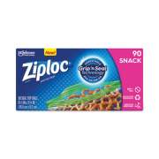 Ziploc Seal Top Snack Bags, 10 oz, 6.5" x 3.25", Clear, 90/Box (315892)
