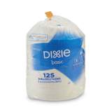 Dixie Paper Dinnerware, Bowls, White, 12 oz, 125/Pack (DBB12WPK)