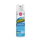 OdoBan Ready-To-Use Disinfectant/Fabric and Air Freshener 360 Spray, Fresh Linen, 14 oz Can, 12/Carton (91070114A12)