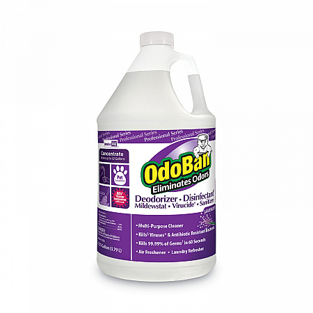 Concentrate Odor Eliminator and Disinfectant, Lavender, 1 gal Bottle, 4/Carton (911162G4)
