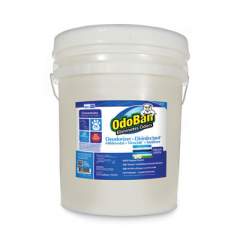 OdoBan Concentrate Odor Eliminator and Disinfectant, Fresh Linen, 5 gal Pail (9117625G)