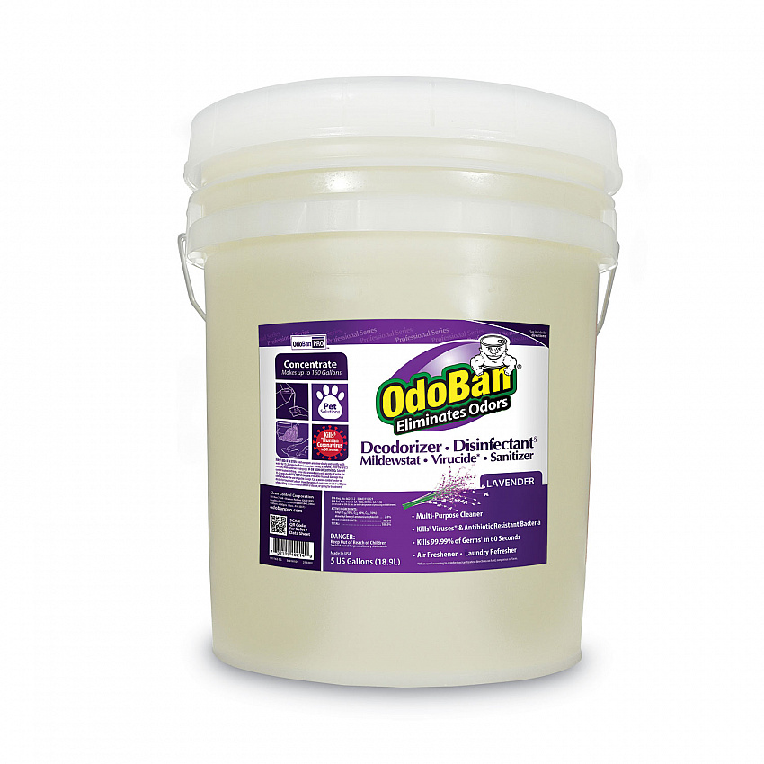 Concentrated Odor Eliminator and Disinfectant, Lavender, 5 gal Pail (9111625G)