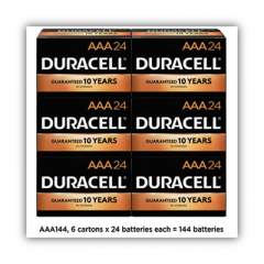 Duracell CopperTop Alkaline AAA Batteries, 144/Carton (MN2400BKD)