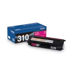 Brother TN310M Toner, 1,500 Page-Yield, Magenta