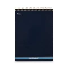 Cambridge Stiff-Back Wire Bound Notepad, Wide/Legal Rule, Canary/Blue Cover, 70 Canary-Yellow 8.5 x 11.5 Sheets (59880)