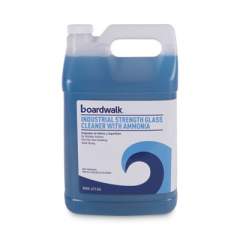 Boardwalk Industrial Strength Glass Cleaner with Ammonia, 1 gal Bottle (4714AEA)
