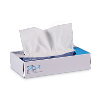Office Packs Facial Tissue, Flat Box, 2-Ply, White, 100 Sheets/Box, 30 Boxes/Carton (6500B)