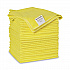 Microfiber Cleaning Cloths, 16 x 16, Yellow, 24/Pack (16YELCLOTHV2)