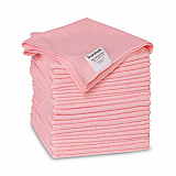 Microfiber Cleaning Cloths, 16 x 16, Pink, 24/Pack (16PINCLOTHV2)