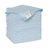 Microfiber Cleaning Cloths, 16 x 16, Blue, 24/Pack (16BLUCLOTHV2)