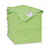 Microfiber Cleaning Cloths, 16 x 16, Green, 24/Pack (16GRECLOTHV2)