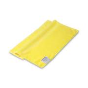 Boardwalk Microfiber Cleaning Cloths, 16 x 16, Yellow, 24/Pack (16YELCLOTHV2)