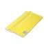 Boardwalk Microfiber Cleaning Cloths, 16 x 16, Yellow, 24/Pack (16YELCLOTHV2)