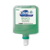 Dial Professional Basics Hypoallergenic Foaming Hand Wash Refill for Dial 1700 Dispenser, Honeysuckle, with Vitamin E, 1.7 L, 3/Carton (32493)