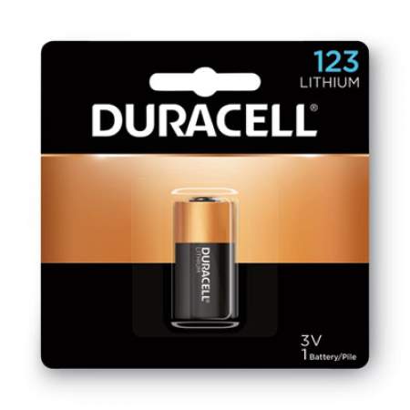 Duracell Specialty High-Power Lithium Battery, 123, 3 V (DL123ABPK)