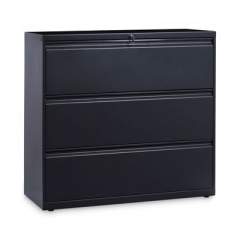 Alera Lateral File, 3 Legal/Letter/A4/A5-Size File Drawers, Charcoal, 42" x 18" x 39.5" (LF4241CC)