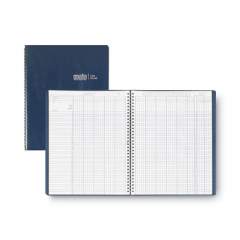 House of Doolittle Recycled Class Record Book, 9-10 Week Term: Two-Page Spread (35 Students), Two-Page Spread (8 Classes), 11 x 8.5, Blue Cover (51407)