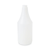 Embossed Plastic Spray Bottle, 24 oz, Clear, 24/Carton (00024)