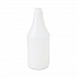 Embossed Plastic Spray Bottle, 24 oz, Clear, 24/Carton (00024)