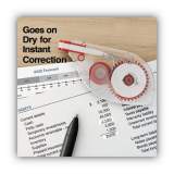 Universal Side-Application Correction Tape, 1/5" x 393", 6/Pack (75610)