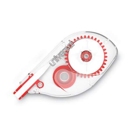 Universal Side-Application Correction Tape, Non-Refillable, 1/5" x 393", 10/Pack (75612)