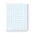 Universal Quadrille-Rule Glue Top Pads, Quadrille Rule (4 sq/in), 50 White 8.5 X 11 Sheets, Dozen (20631)