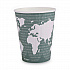 World Art Renewable and Compostable Insulated Hot Cups, 12 oz, Paper, Brown/White, 40/Pack, 15 Packs/Carton (EPBNHC12WD)