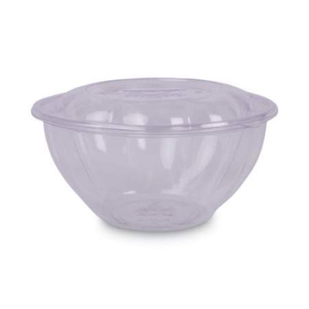 Eco-Products Renewable and Compostable Salad Bowls with Lids, 32 oz, Clear, 50/Pack, 3 Packs/Carton (EPSB32)