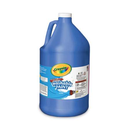 Crayola Washable Paint, Blue, 1 gal Bottle (542128042)