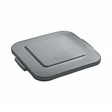 Square BRUTE Lid, 24w x 24d x 2.2h, Gray, 4/Carton (353900GYCT)