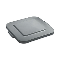 Square BRUTE Lid, 24w x 24d x 2.2h, Gray, 4/Carton (353900GYCT)