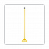 Quick Change Side-Latch Plastic Mop Head Handle, 60