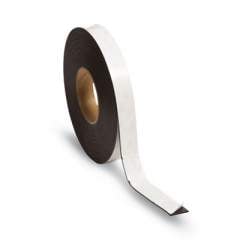 U Brands Dry Erase Magnetic Tape Roll, 1" x 50 ft, White, 1/Roll (FM2018)