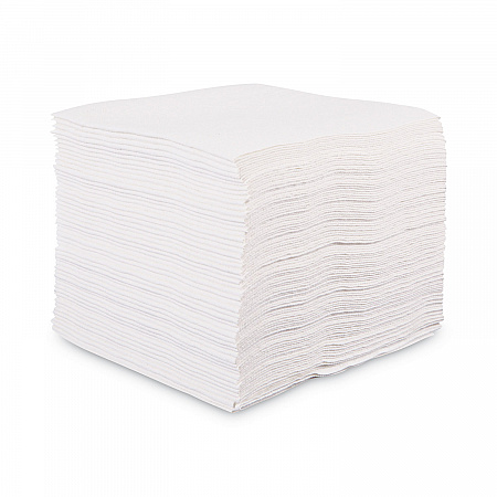 DRC Wipers, 12 x 13, White, 90 Bag, 12 Bags/Carton (V030QPW)