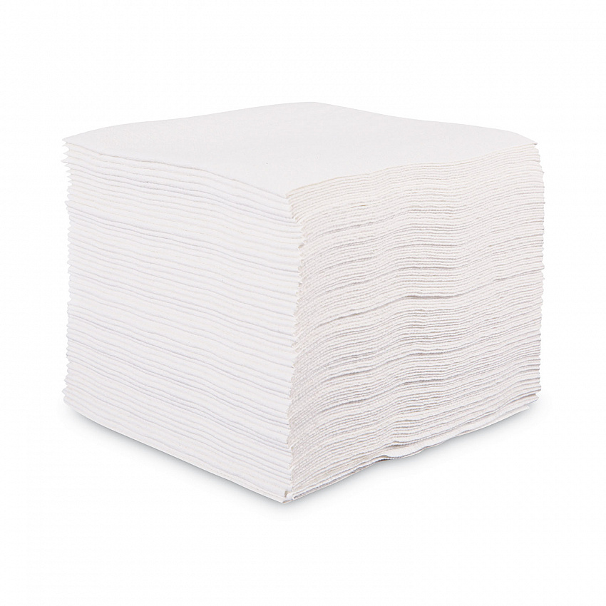DRC Wipers, 12 x 13, White, 90 Bag, 12 Bags/Carton (V030QPW)