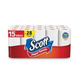 Scott Choose-A-Sheet Mega Roll Paper Towels, 1-Ply, White, 102/roll, 30 Rolls Carton (36371CT)