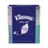 Kleenex Ultra Soft Facial Tissue, 3-Ply, White, 8.75 x 4.5, 65 Sheets/Box, 4 Boxes/Pack (50173)