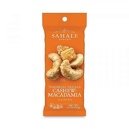 Glazed Mixes, Tangerine Vanilla, 1.5 oz Pouch, 18/Carton (900015)