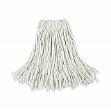 Cut-End Wet Mop Head, Cotton, #24, White 12/Carton (2024CCT)