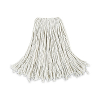 Cut-End Wet Mop Head, Cotton, #24, White 12/Carton (2024CCT)
