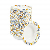 Deerfield Printed Paper Bowl, 12 oz, Coated/Soak Proof, Multicolor, 125/Pack, 8 Packs/Carton (DEER12BOWL)