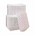 Paper Food Baskets, 5 lb Capacity, Red/White, 500/Carton (30LAG500)